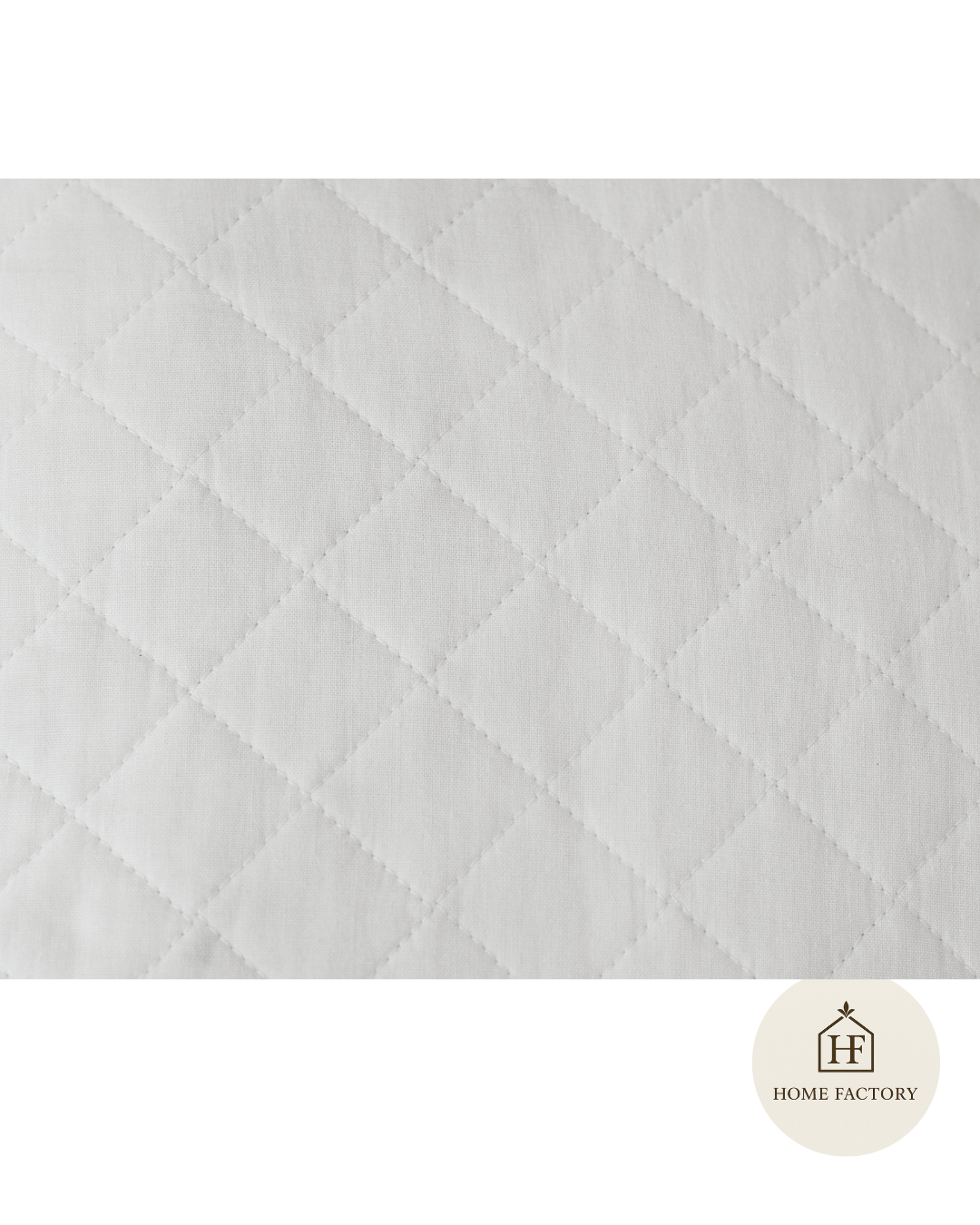 Quilted luxe pillow